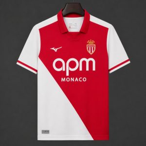 2026/27 AS Monaco Home Jersey - Front