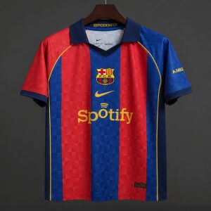 2026/27 Barcelona Vintage-Inspired Home Football Jersey - Front