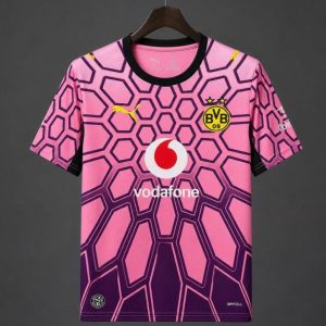 2026/27 Borussia Dortmund Goalkeeper Pink Jersey - Front