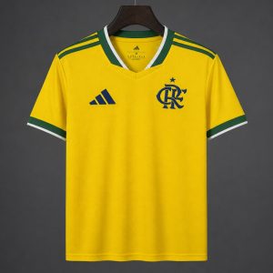 2026/27 Brazil x Flamengo Yellow Special Jersey - Front