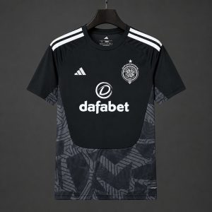 2026/27 Celtic Goalkeeper Third Black Jersey - Front