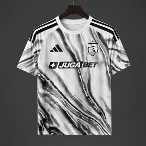 2026/27 Colo Colo Black White Marble Third Jersey - Front