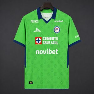 2026/27 Cruz Azul Goalkeeper 1 Green Jersey - Front