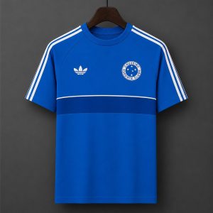 2026/27 Cruzeiro Esporte Clube Casual Retro Blue Adidas Originals Jersey - Front