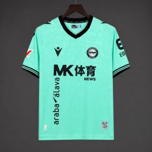 2026/27 Deportivo Alavés Mint Green Third Jersey - Front