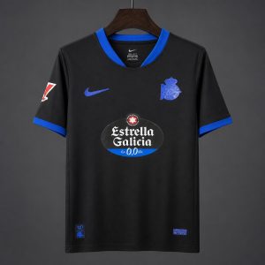 2026/27 Deportivo La Coruna Away Black Jersey - Front
