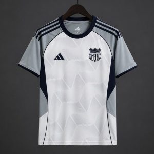 2026/27 Emelec White & Grey Away Jersey - Front