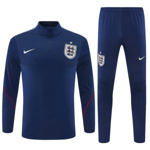 2026-27 England Navy Blue Tracksuit - Front