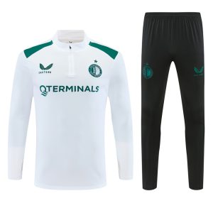 2026-27 Feyenoord White Tracksuit - Front