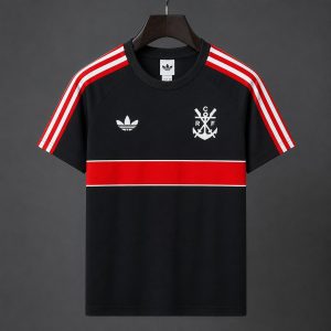 2026/27 Flamengo Black with Red Stripe Originals Jersey - Front