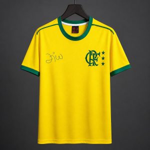 2026/27 Flamengo Zico Signature World Cup Version Yellow Jersey - Front