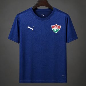 2026/27 Fluminense Pre-Match Deep Blue Jersey - Front