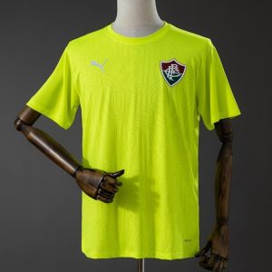 2026/27 Fluminense Training Jersey 4 Kit - Neon Yellow - Front