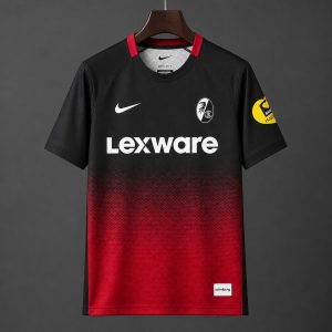 2026/27 Freiburg Third Red&Black Jersey - Front