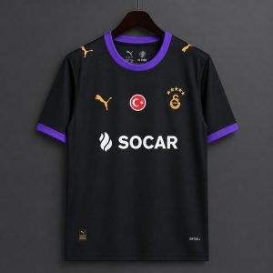 2026/27 Galatasaray Third Black Jersey - Front