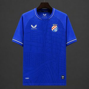New arrivals 2026/27 GNK Dinamo Zagreb Blue with Geometric Pattern Home Jersey - Front