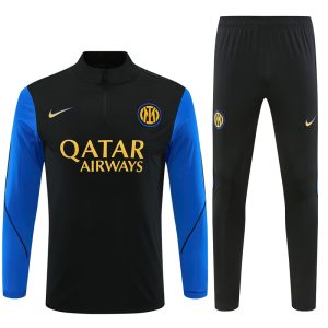 2026-27 Inter Milan Black Tracksuit - Front