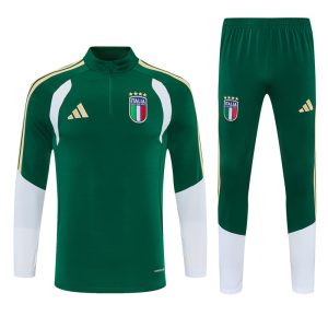 2026-27 Italy Green Tracksuit - Front