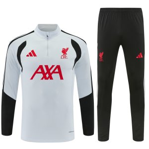 2026-27 Liverpool Light Grey Tracksuit - Front