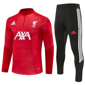 2026-27 Liverpool Red Tracksuit - Camo - Front