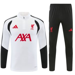 2026-27 Liverpool White Tracksuit - Front