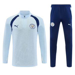 2026-27 Manchester City Light Blue Tracksuit - Front