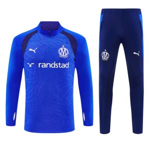 2026-27 Marseille Royal Blue Tracksuit - Front