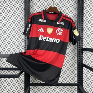 2026/27 Mens Flamengo Home All Sponsors Jersey - Front