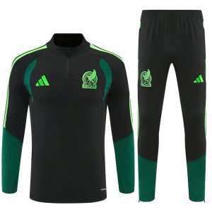 2026-27 Mexico Black Tracksuit - Front