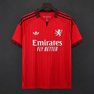 2026/27 Olympique Lyonnais Away Red Jersey - Front