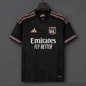 2026/27 Olympique Lyonnais Third Black Jersey - Front
