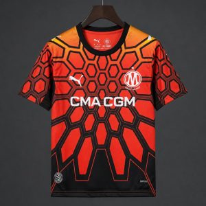 2026/27 Olympique Marseille Goalkeeper Orange Jersey - Front