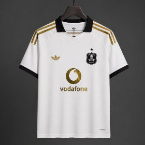 2026/27 Orlando Pirates Away White Jersey - Front