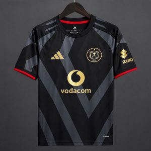 2026/27 Orlando Pirates Home Black Jersey - Front