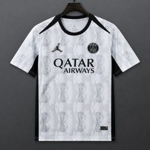 2026/27 PSG Paris Saint-Germain Academy Pro Pre-Match Grey Jersey - Front