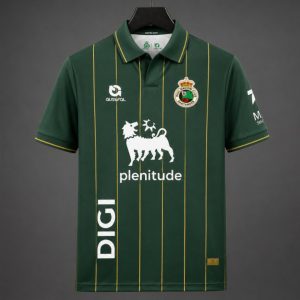2026/27 Racing de Santander Away Green Stripes Jersey - Front