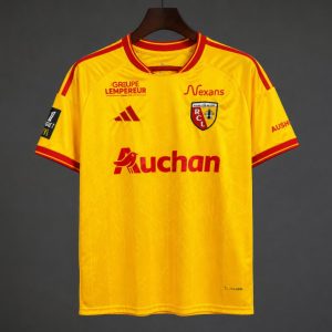 2026/27 RC Lens Home Yellow Red Jersey - Front