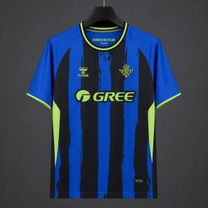 2026/27 Real Betis Third Blue With Black Stripes Jersey - Front