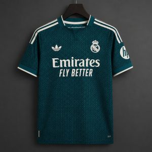 2026/27 Real Madrid Away Green Jersey - Front