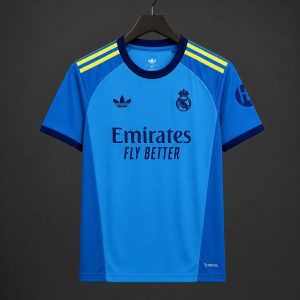 2026/27 Real Madrid Goalkeeper Away Blue Jersey - Front