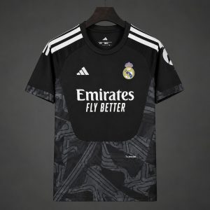 2026/27 Real Madrid Goalkeeper Black Jersey - Front
