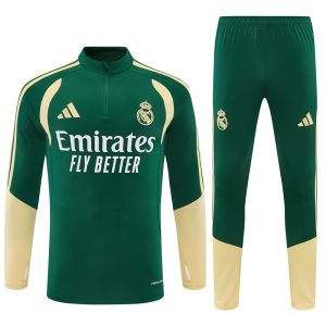 2026-27 Real Madrid Green Tracksuit - Front