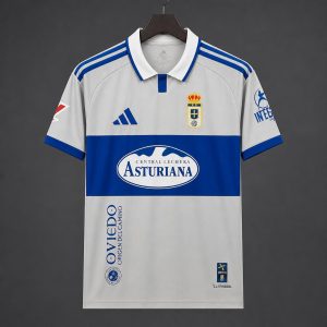 New arrivals 2026/27 Real Oviedo Away Lightโgrey Jersey - Front
