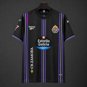 2026/27 Real Valladolid Away Black&Pueple Jersey - Front