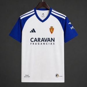 2026/27 Real Zaragoza Away White Jersey - Front