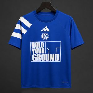 2026/27 Schalke 04 Royal Blue  Hold Your Ground  Training Jersey - Front