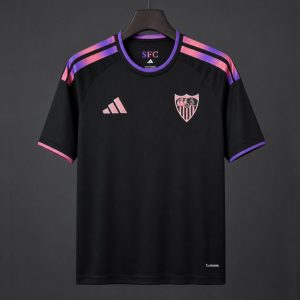 2026/27 Sevilla FC Third Black Jersey - Front