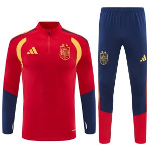 2026-27 Spain Red Tracksuit - Two-Star Edition - Front