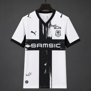 2026/27 Stade Rennais Away White Jersey - Front