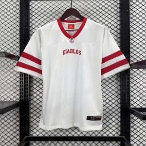 2026/27 Toluca White Baseball Jersey - Front